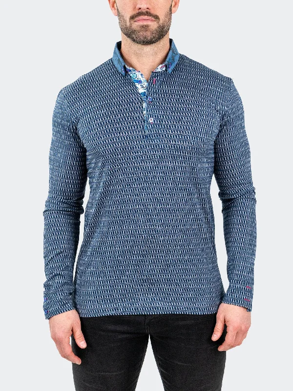 Men's Shirts with Wingtip CollarsPolo NewtonArrow Navy