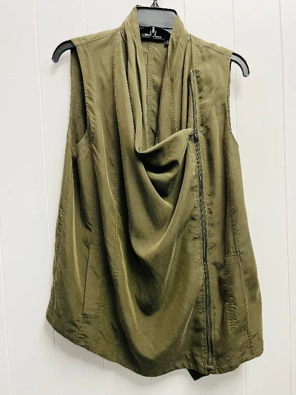 Weather-Resistant Men's CoatsVest Other By Dkny In Green, Size: S