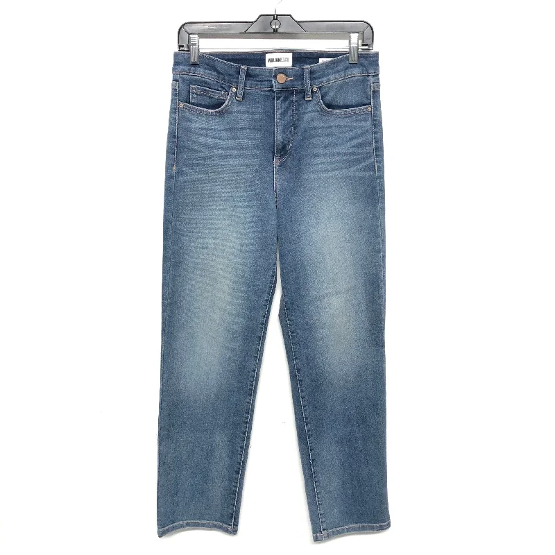 Wash and Wear Men's JeansJeans Straight By William Rast In Blue Denim, Size:6