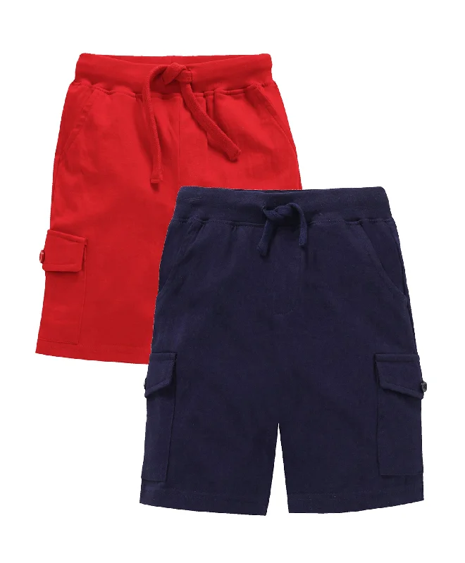 Navy & Red