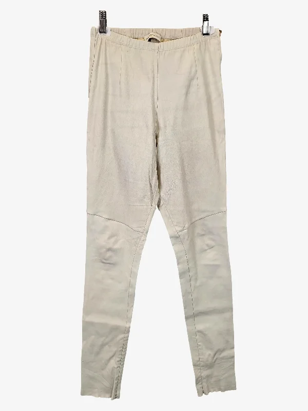 Everyday Casual Men's JeansScanlan Theodore Chalk Skinny Leather Pants Size 10