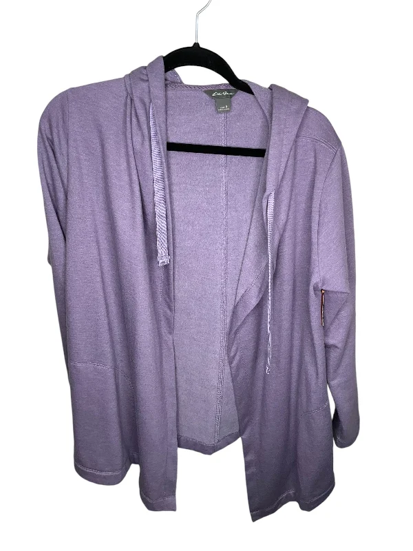 Men's Hoodies for Casual WearSweatshirt Hoodie By Eddie Bauer In Purple, Size: S