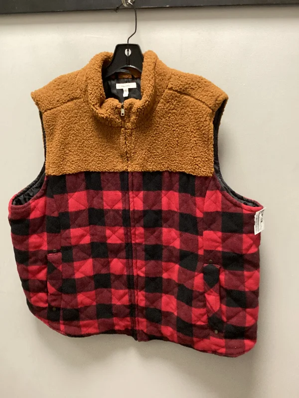 Men's Coats with Water-Repellent FabricVest Puffer & Quilted By Maurices In Red, Size: 3x Men's Coats with Water-Repellent FabricVest Puffer & Quilted By Maurices In Red, Size: 3x