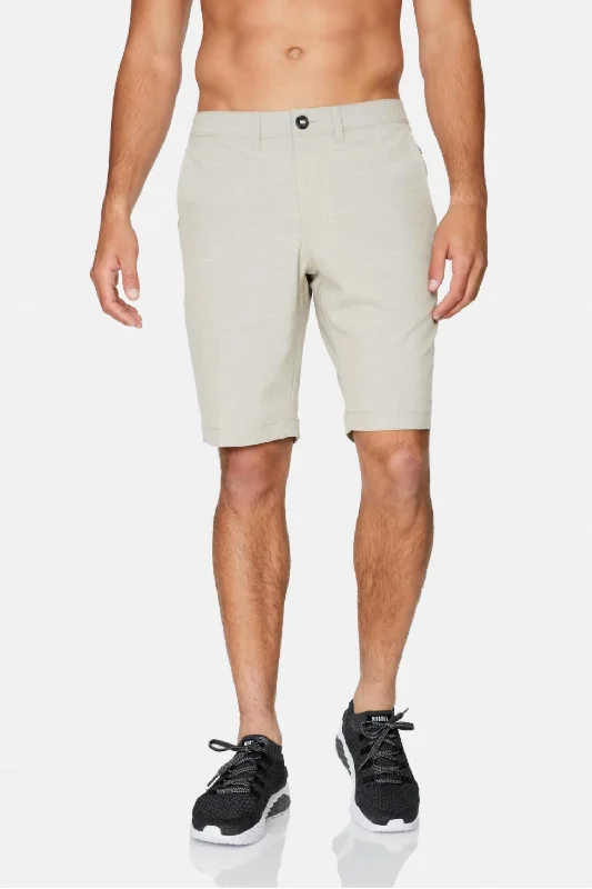Men's Active Short Pants with PocketsBanks Hybrid Short In Sand