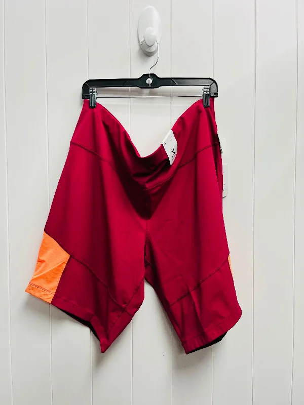 Relaxed Men's Casual ShortsAthletic Shorts By Xersion In Orange & Pink, Size: 3x