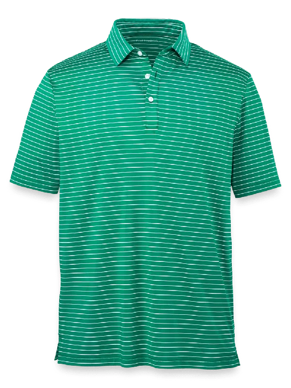 Men's Shirts with Bow TiesPerformance Blend Three Button Polo - Green
