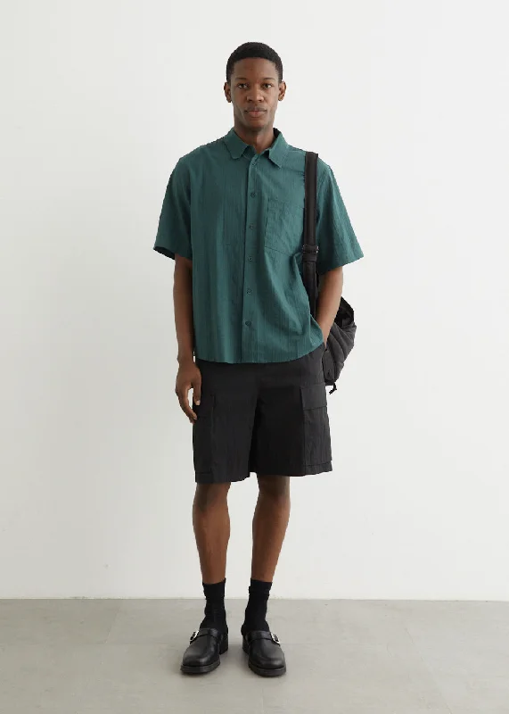 Men's Shirts with Floral PrintsDoctrine Short Sleeve Relaxed Shirt