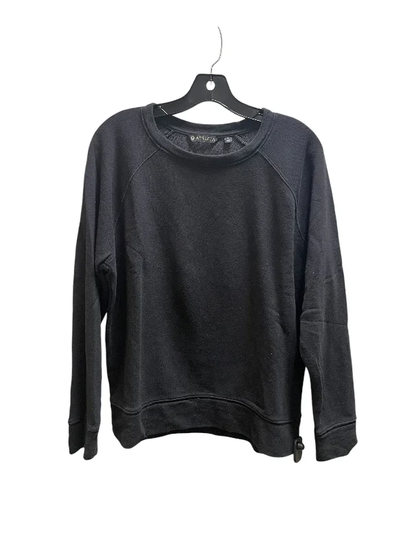 Men's Hoodies with Embroidered PatchesAthletic Sweatshirt Crewneck By Athleta In Black, Size: L Men's Hoodies with Embroidered PatchesAthletic Sweatshirt Crewneck By Athleta In Black, Size: L
