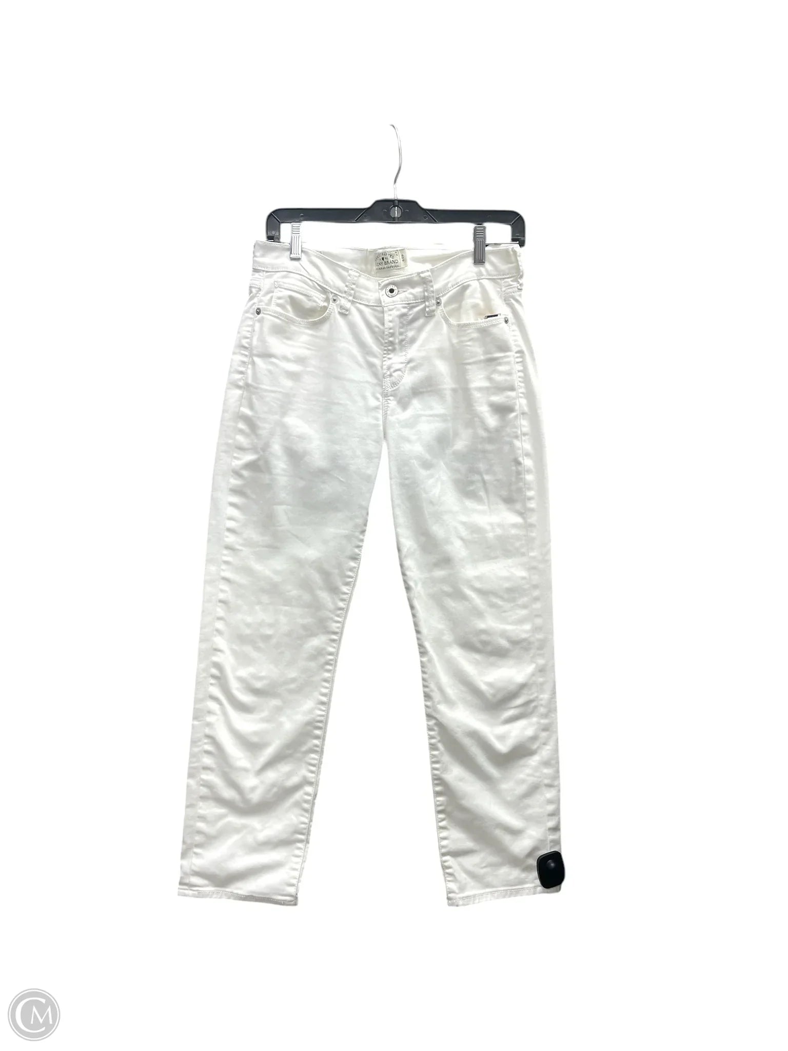 Cool Men's JeansJeans Straight By Lucky Brand In White Denim, Size: 6