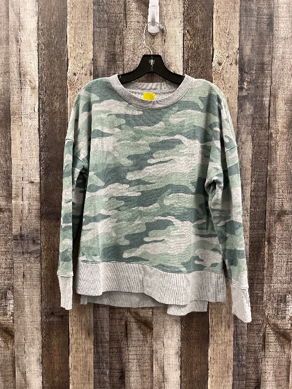 Unique Men's Custom HoodiesSweatshirt Crewneck By Time And Tru In Camouflage Print, Size: M Unique Men's Custom HoodiesSweatshirt Crewneck By Time And Tru In Camouflage Print, Size: M
