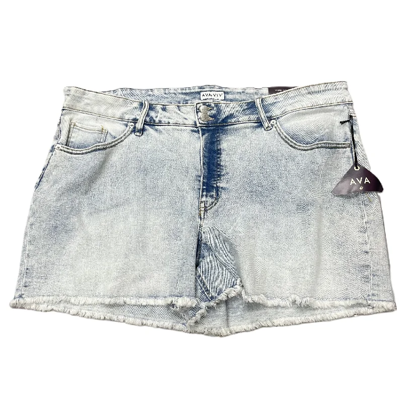 Durable Construction Men's Cargo ShortsDenim Shorts By Ava & Viv, Size: 22w