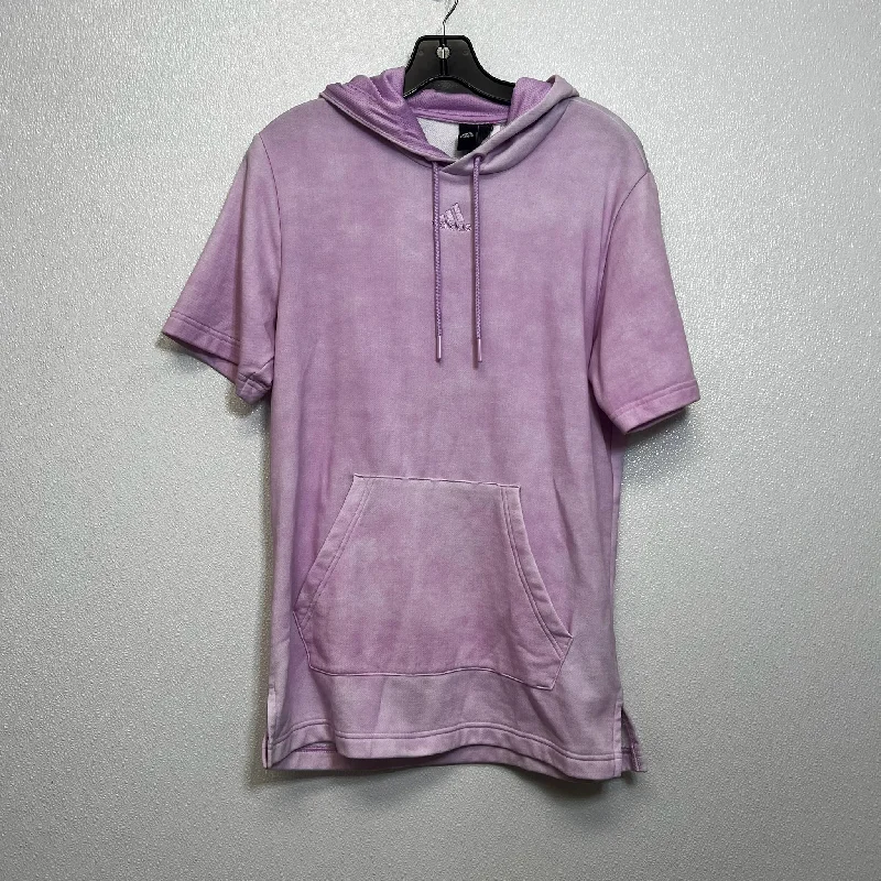 Men's Hoodies with LogoSweatshirt Hoodie By Adidas In Pink, Size: S