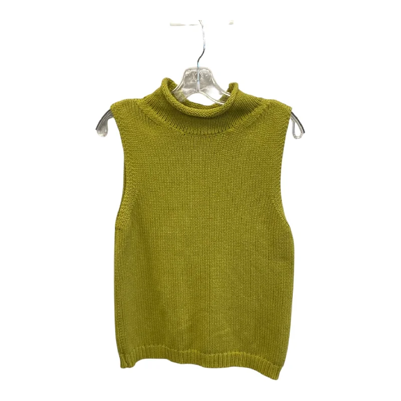 Men's Coats with Relaxed FitsVest Sweater By Marled In Green, Size:M
