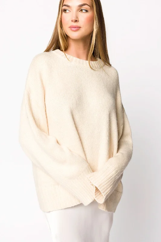 Men's Sweaters with Intarsia DesignsFair Isle Sweater in Cream