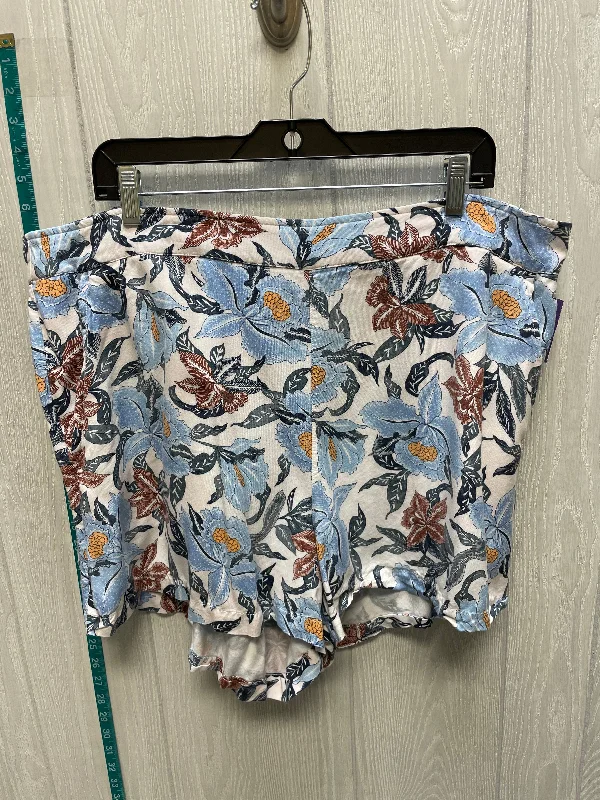 Cotton-Rich Men's Breathable and Soft Casual ShortsFloral Print Shorts Old Navy, Size 2x Cotton-Rich Men's Breathable and Soft Casual ShortsFloral Print Shorts Old Navy, Size 2x
