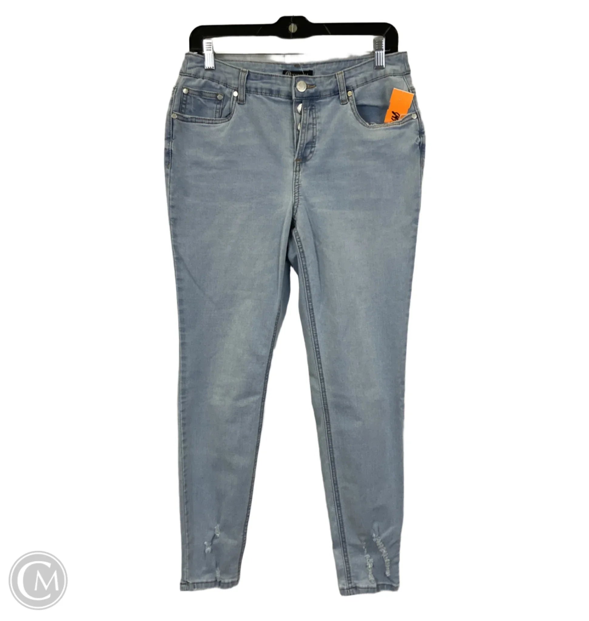 Fashion-Forward Men's JeansJeans Skinny By Versona In Blue Denim, Size: 8