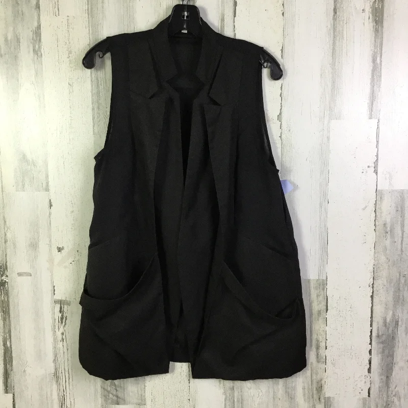 Men's Coats with Removable LiningsVest Other By Umgee In Black, Size: L