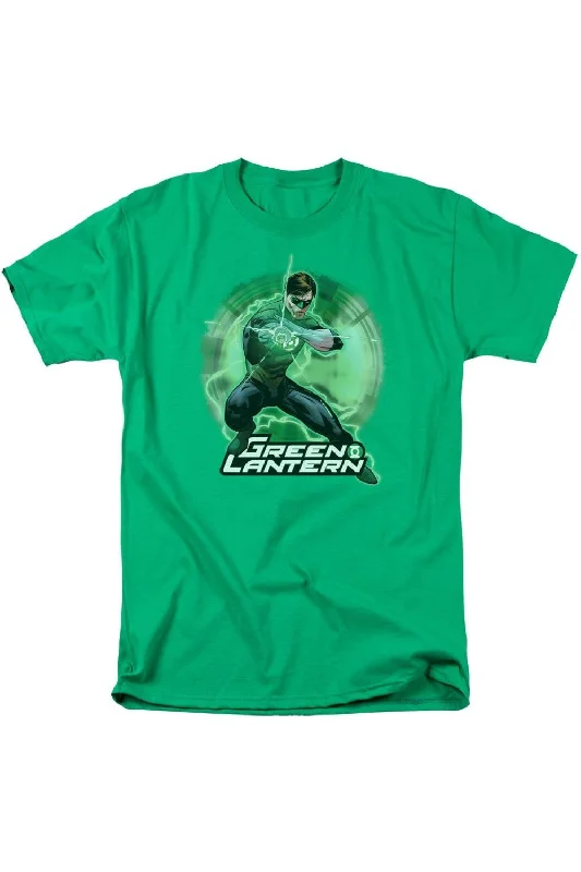 Men's Shirts with TiesJustice League of America Spin Short Sleeve Adult Tee / T-Shirt