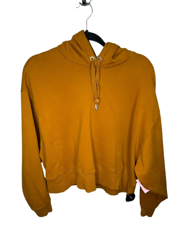 Men's Hoodies for Ice FishingSweatshirt Hoodie By Calia In Gold, Size: M