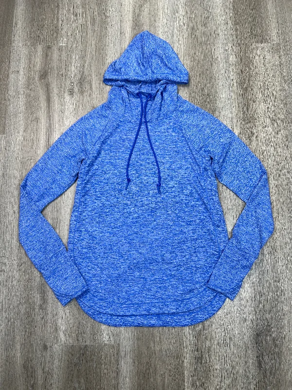 Men's Hoodies with Stretch FabricSweatshirt Hoodie By Athleta In Blue, Size: Xs