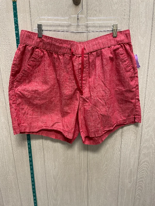 Men's Water-Resistant Swim ShortsRed Shorts Bcg, Size 1x