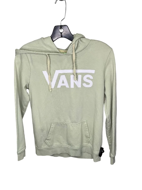 Men's Hoodies for CampingSweatshirt Hoodie By Vans In Green, Size: Xs