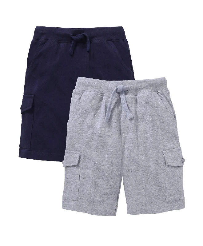 Navy & Grey Melange