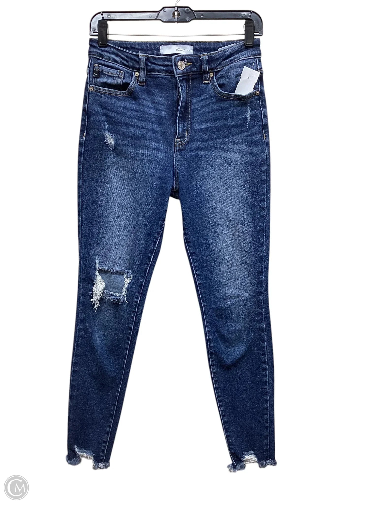Baggy Men's JeansJeans Skinny By Kancan In Blue Denim, Size: 4