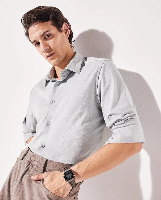 Durable Men's Work ShirtsRare Rabbit Men Tour Pastel Green Cotton Polyester Elastane Fabric Full Sleeve Collared Collar Button Closure Plain Knitted Formal Shirt Durable Men's Work ShirtsRare Rabbit Men Tour Pastel Green Cotton Polyester Elastane Fabric Full Sleeve Collared Collar Button Closure Plain Knitted Formal Shirt