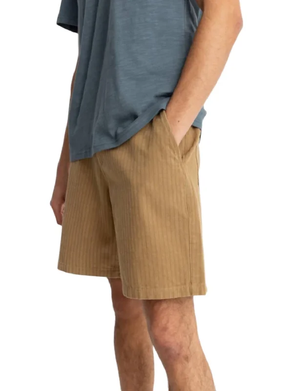 Men's Dressy Short-Inseam PantsStripe Essential Short