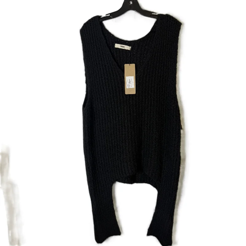 Men's Coats for RunningVest Sweater By Clothes Mentor In Black, Size: M