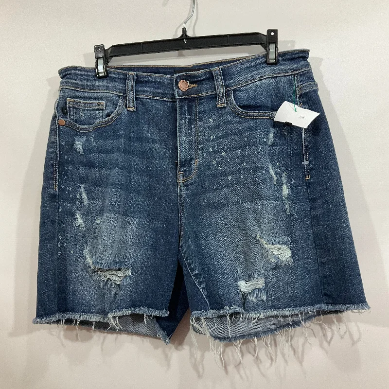 High-Performance Men's Athletic ShortsSHORTS by JUDY BLUE In BLUE DENIM, Size: L