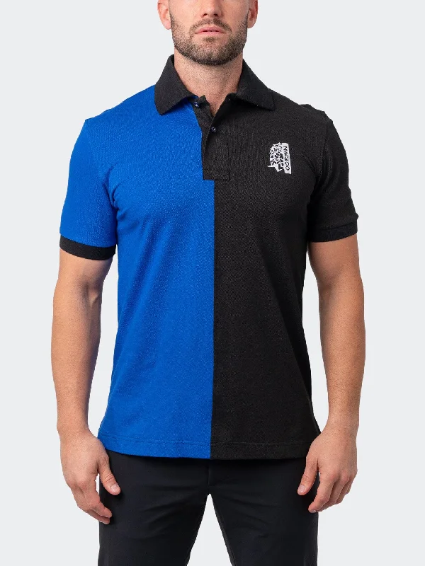Versatile Men's Tank TopsPolo MozartSplitBlack Blue