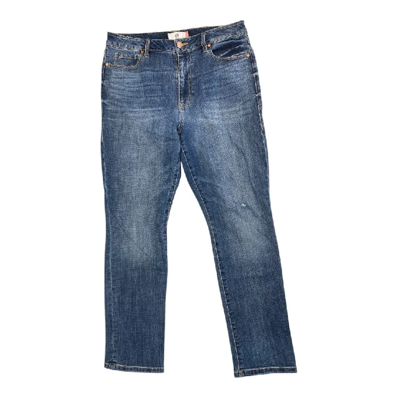 Zip-Fly Men's JeansJeans Straight By Cabi In Blue Denim, Size:12