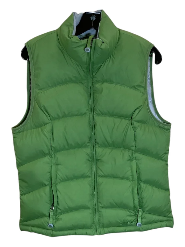 Men's Coats for City WearVest Puffer & Quilted By L.l. Bean In Green, Size: M
