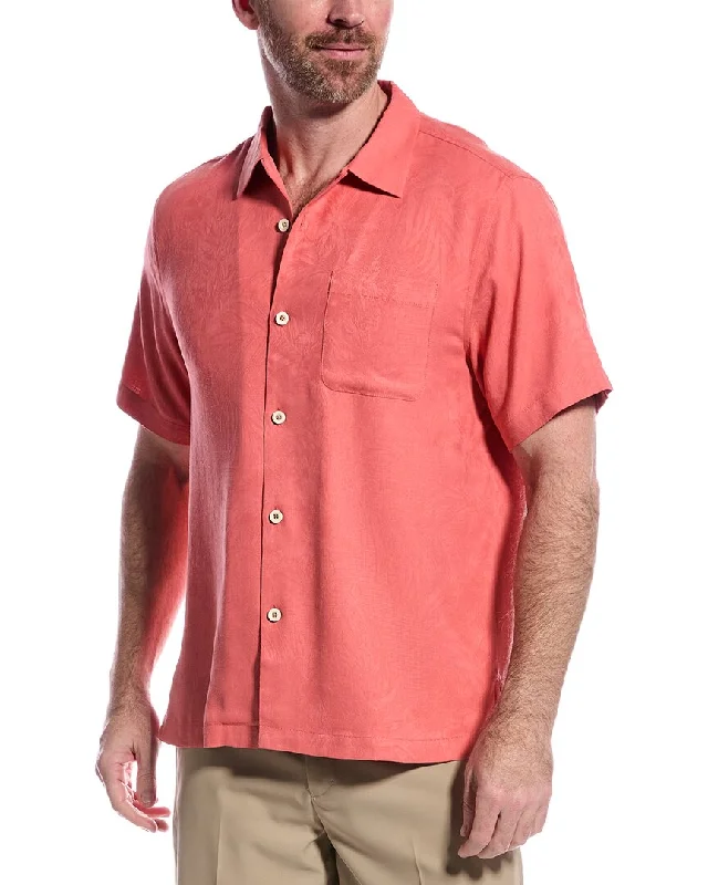 Men's Polo Shirts for Sports and Casual WearTommy Bahama Tropic Isles Silk Camp Shirt