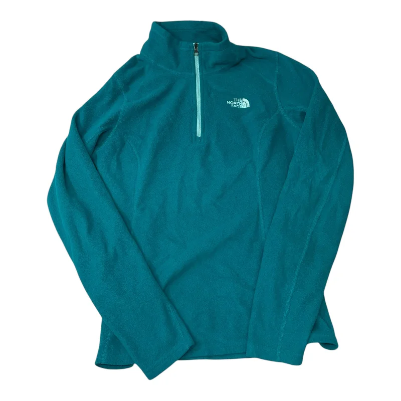 Men's Hoodies for BikingSweatshirt Collar By The North Face In Green, Size: S
