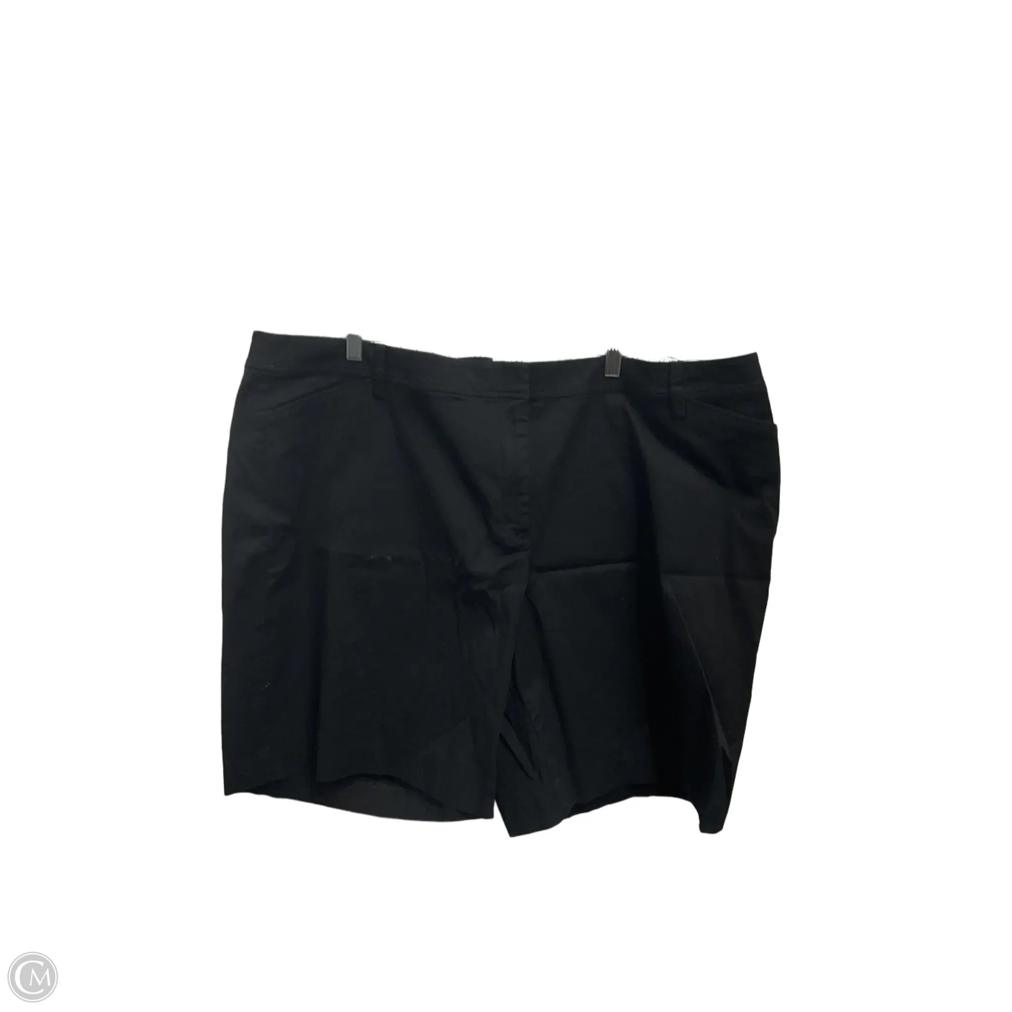 Men's Relaxed-Fit Casual and Loungewear ShortsShorts By Talbots In Black, Size: 22