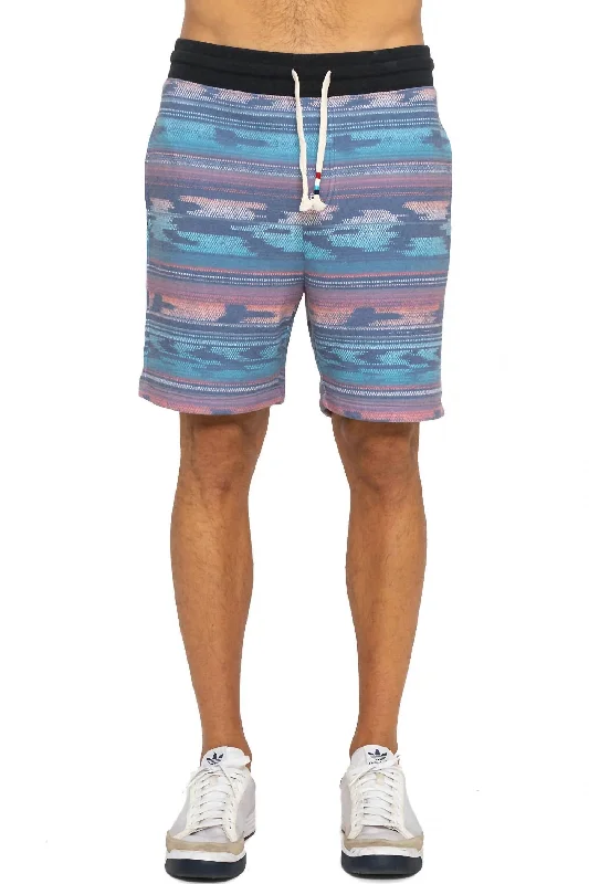 Tailored Men's Chino ShortsMens Madrugada Short In Blue Multi