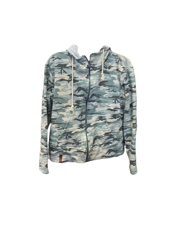 Men's Hoodies with Built-In HeadphonesSweatshirt Hoodie By Cmc In Camouflage Print, Size: Xl Men's Hoodies with Built-In HeadphonesSweatshirt Hoodie By Cmc In Camouflage Print, Size: Xl