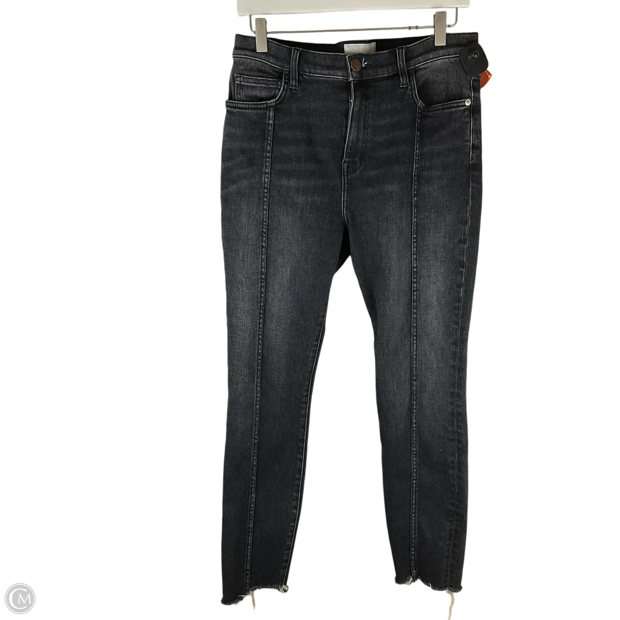 Inexpensive Rip and Tear Men's JeansJeans Boyfriend By Current Elliott In Black Denim, Size: 10 Inexpensive Rip and Tear Men's JeansJeans Boyfriend By Current Elliott In Black Denim, Size: 10