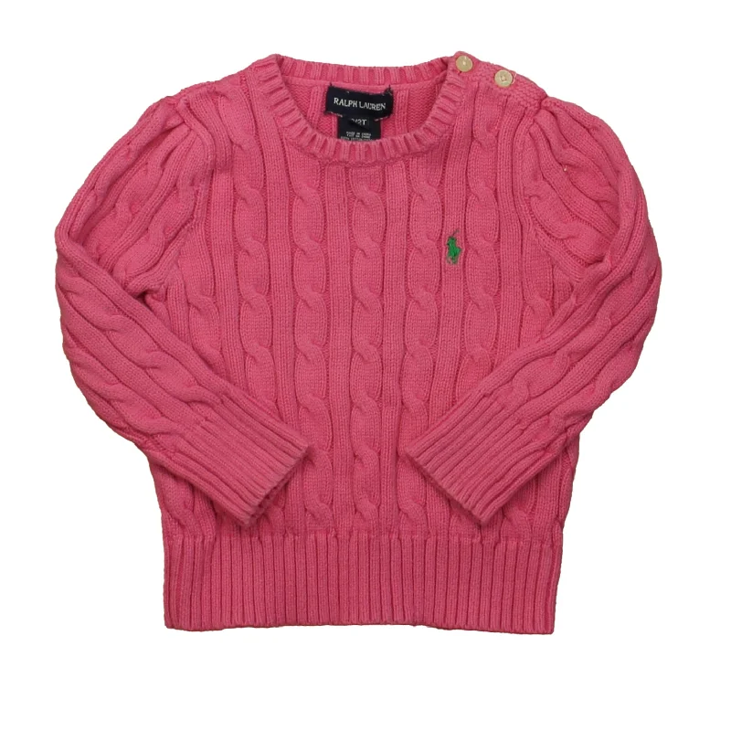 Men's Sweaters for Dressy EventsRalph Lauren Girls Pink Sweater