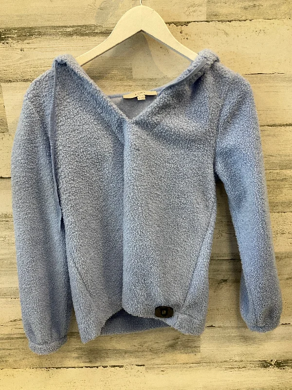 Men's Hoodies for SnowshoeingSweatshirt Hoodie By Loft In Blue, Size: Xs
