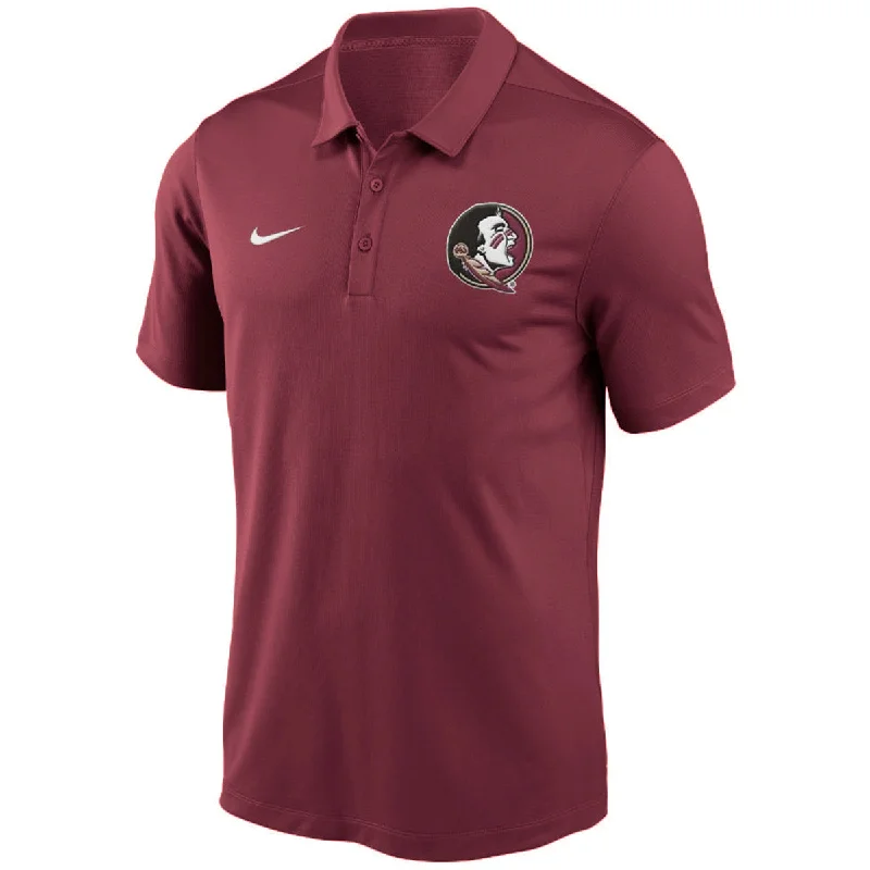 Men's Shirts with UV ProtectionNike Men's Seminole Logo Dri-fit Franchise Polo - Garnet Men's Shirts with UV ProtectionNike Men's Seminole Logo Dri-fit Franchise Polo - Garnet