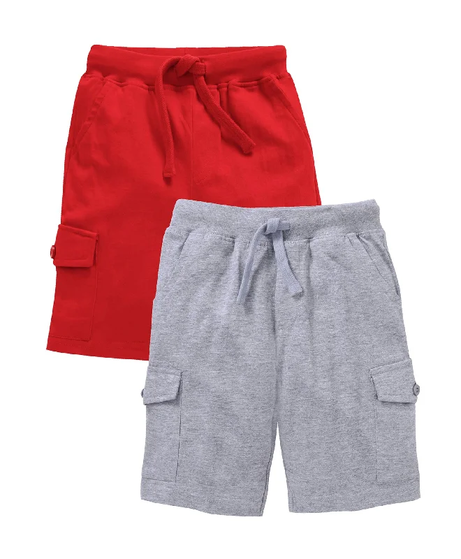 Red & Grey Melange
