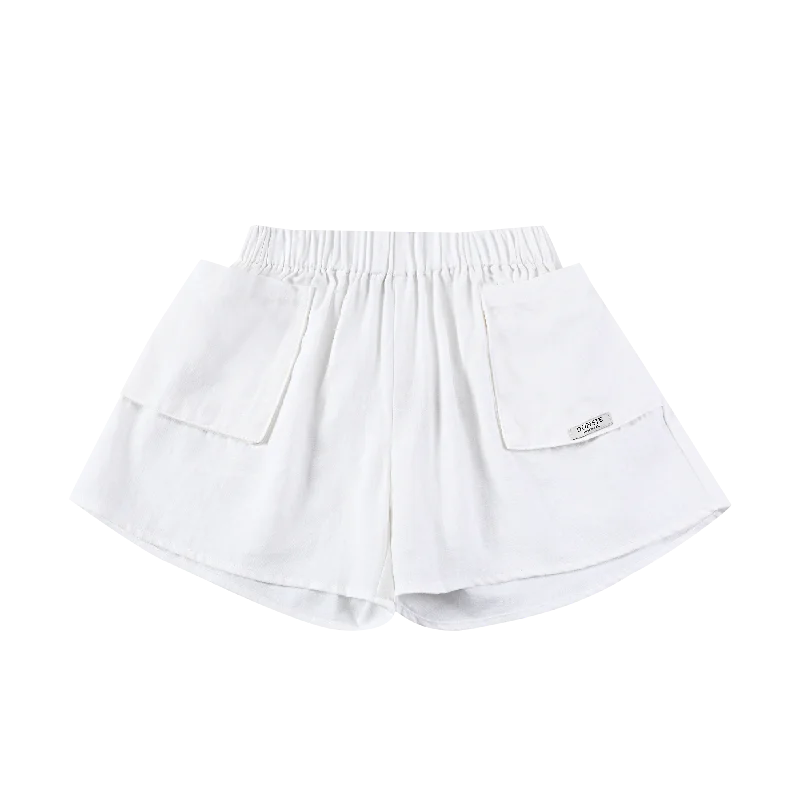 Men's Comfortable Short-Waisted ShortsMary Shorts | Crispy White
