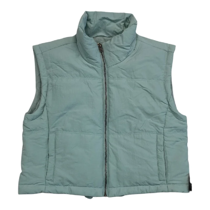 Durable Men's Car CoatsVest Puffer & Quilted By Thread And Supply In Teal, Size: Xs