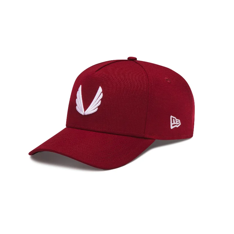 Formal Derby CapsNew Era® 9Forty® A-Frame Hat - Crimson/White