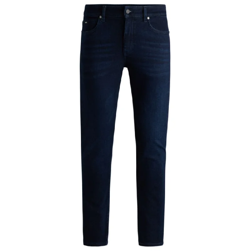Authentic Men's Denim JeansDelaware Slim-fit jeans in dark-blue super-soft denim