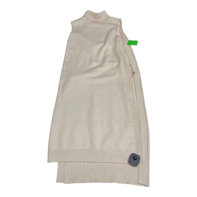 Men's Coats with Embroidered DetailsVest Sweater By La Fee Verte In Cream, Size: S